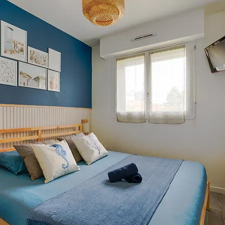 Le Coquillage Bleu, 2 Pieces, Proche Plages Et Commerces Cabourg